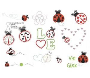 Stickserie - Ladybug